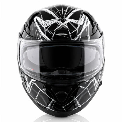 AXOR Apex Marvel Spider Man Edition Helmet - BLACK WHITE