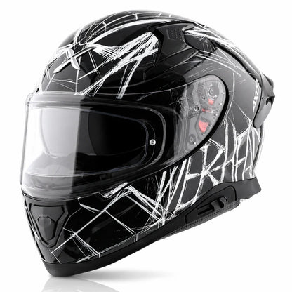 AXOR Apex Marvel Spider Man Edition Helmet - BLACK WHITE
