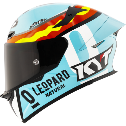 KYT TT-Revo Leopard Replica Spaniard Helmet
