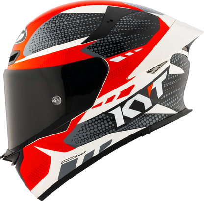 KYT TT-Revo Gear Helmet - Black Red