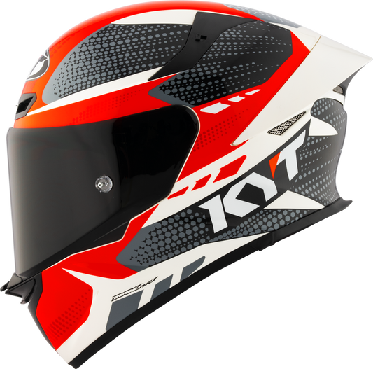 KYT TT-Revo Gear Helmet - Black Red
