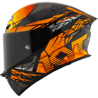 KYT TT-Revo Combustion Helmet - Orange