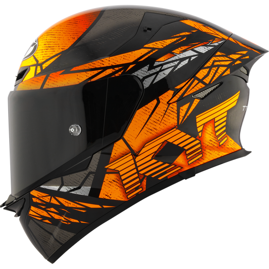 KYT TT-Revo Combustion Helmet - Orange
