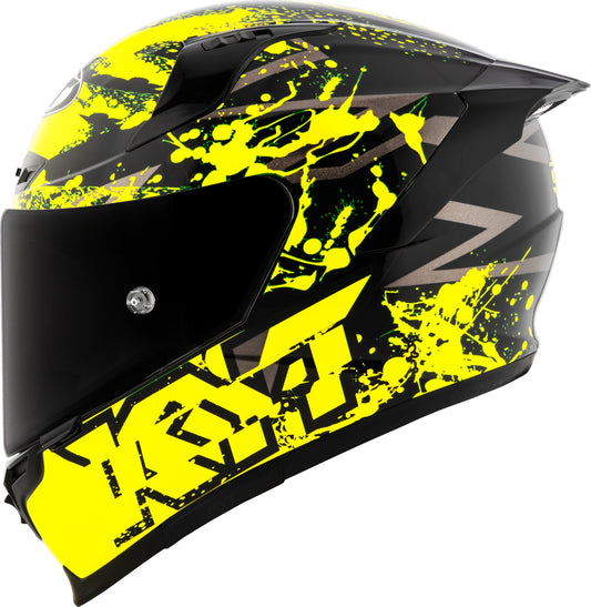 KYT Striker 2V Neutron Helmet - Yellow