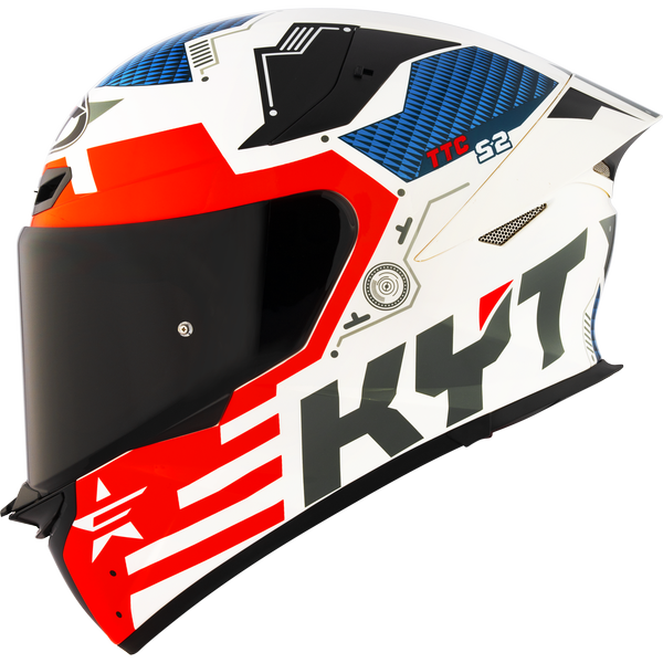 KYT TT-Revo Fuselage Helmet - Red