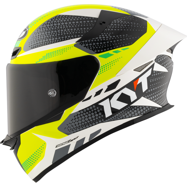 KYT TT-Revo Gear Helmet - Black Yellow