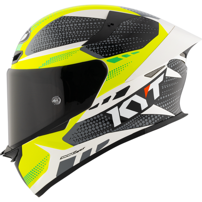 KYT TT-Revo Gear Helmet - Black Yellow