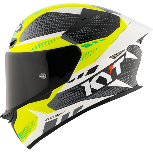 KYT TT-Revo Gear Helmet - Black Yellow