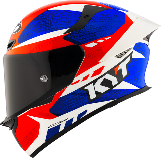 KYT TT-Revo Gear Helmet - Blue Red