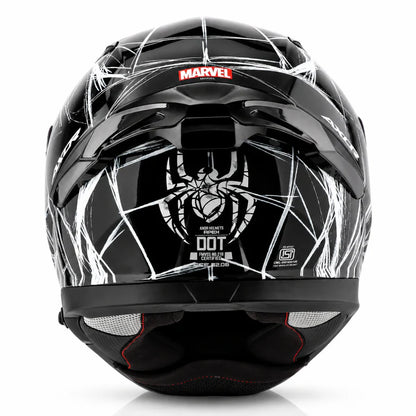 AXOR Apex Marvel Spider Man Edition Helmet - BLACK WHITE