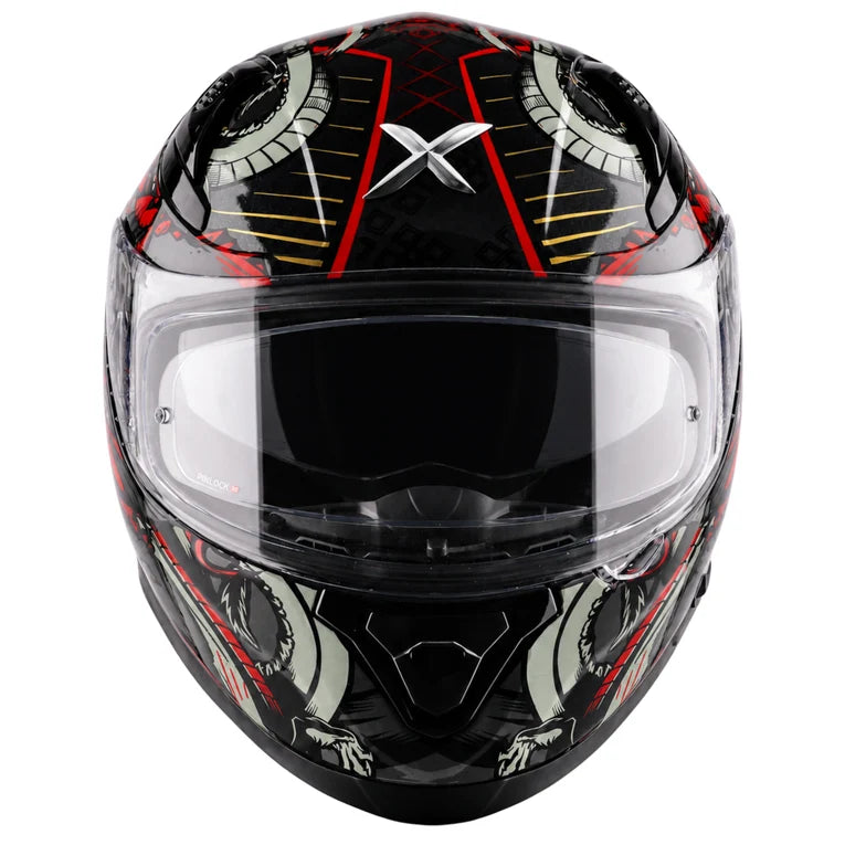 AXOR Apex Scratch Helmet - Black Red