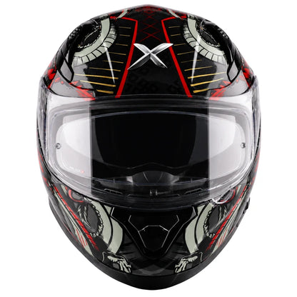 AXOR Apex Scratch Helmet - Black Red
