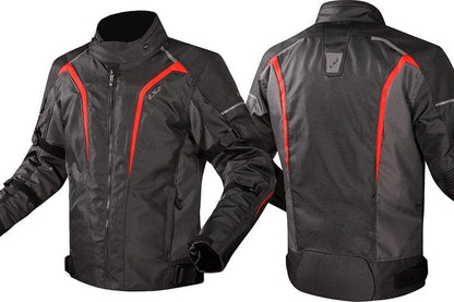 LS2 Sepang CE Class A Certified Jacket - Black Red