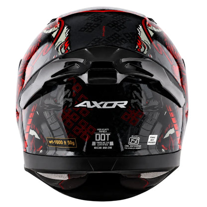 AXOR Apex Scratch Helmet - Black Red