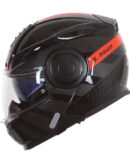 LS2 FF902 SCOPE HAMR HELMET - GLOSS BLACK TITANIUM RED