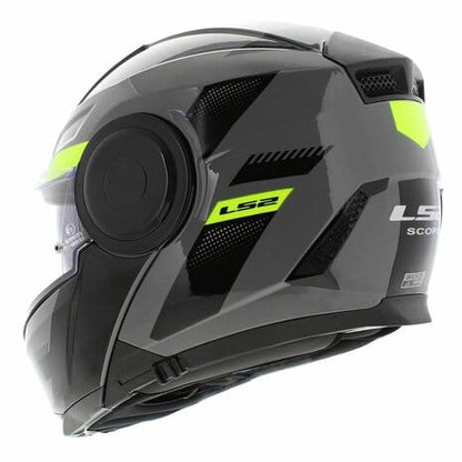 LS2 FF902 SCOPE MAX NARDO HELMET - GREY HV YELLOW