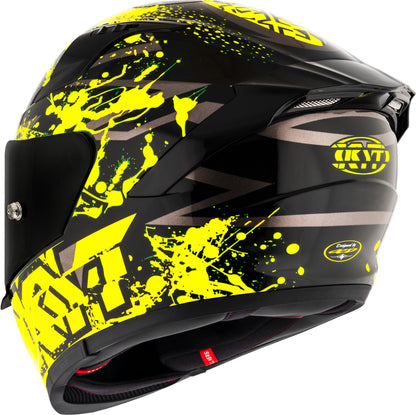 KYT Striker 2V Neutron Helmet - Yellow
