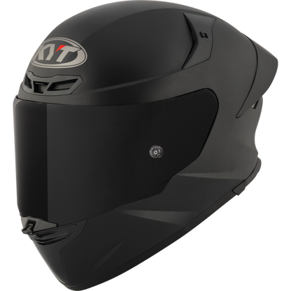 KYT TT Revo Plain Helmet - Matt Black
