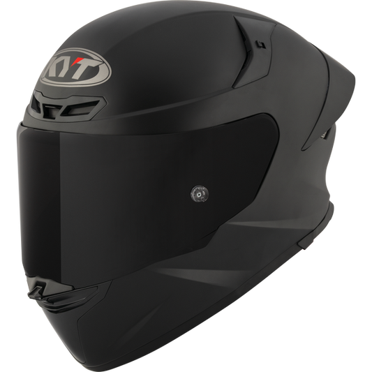 KYT TT Revo Plain Helmet - Matt Black