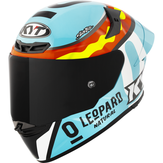 KYT TT-Revo Leopard Replica Spaniard Helmet