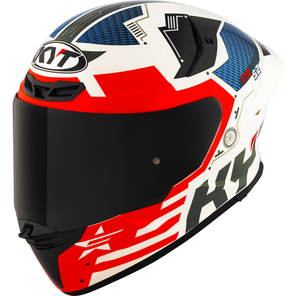 KYT TT-Revo Fuselage Helmet - Red