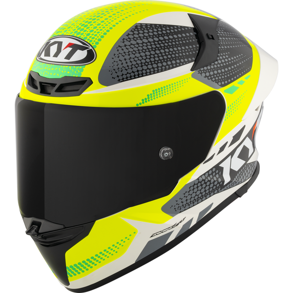 KYT TT-Revo Gear Helmet - Black Yellow