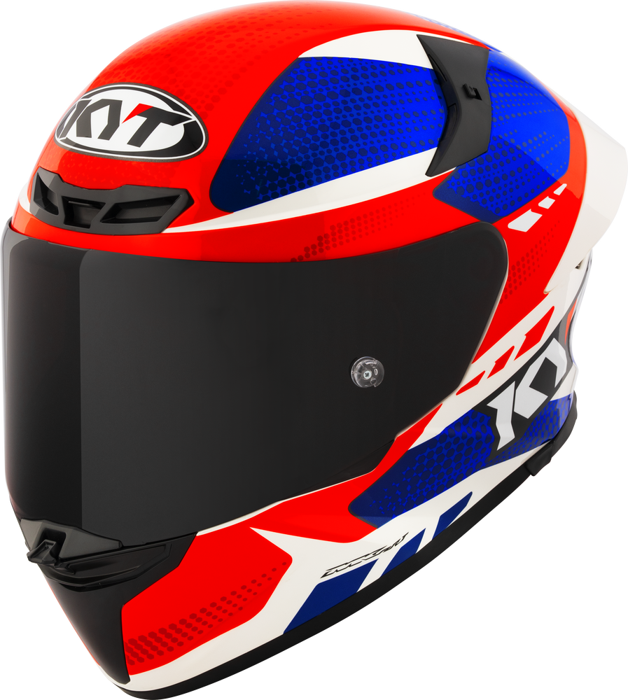 KYT TT-Revo Gear Helmet - Blue Red