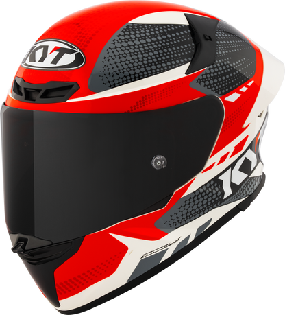 KYT TT-Revo Gear Helmet - Black Red