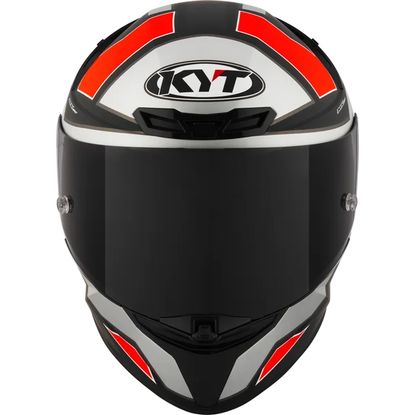 KYT TT-Revo Electron Helmet - Matt Grey Red