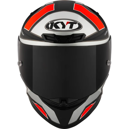 KYT TT-Revo Electron Helmet - Matt Grey Red