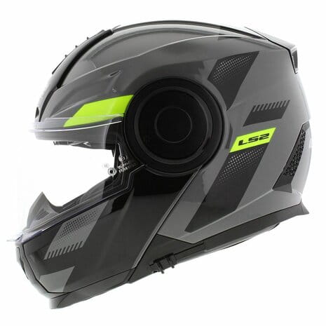 LS2 FF902 SCOPE MAX NARDO HELMET - GREY HV YELLOW