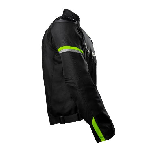 DSG Aire Riding Jacket Black Yellow Fluo