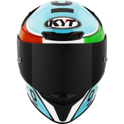 KYT TT-Revo Leopard Replica Tricolore Helmet