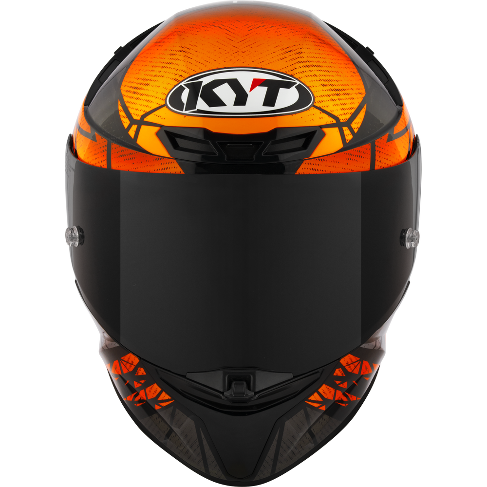 KYT TT-Revo Combustion Helmet - Orange