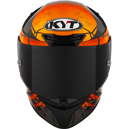 KYT TT-Revo Combustion Helmet - Orange