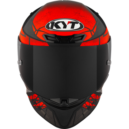 KYT TT-Revo Combustion Helmet - Matt Red