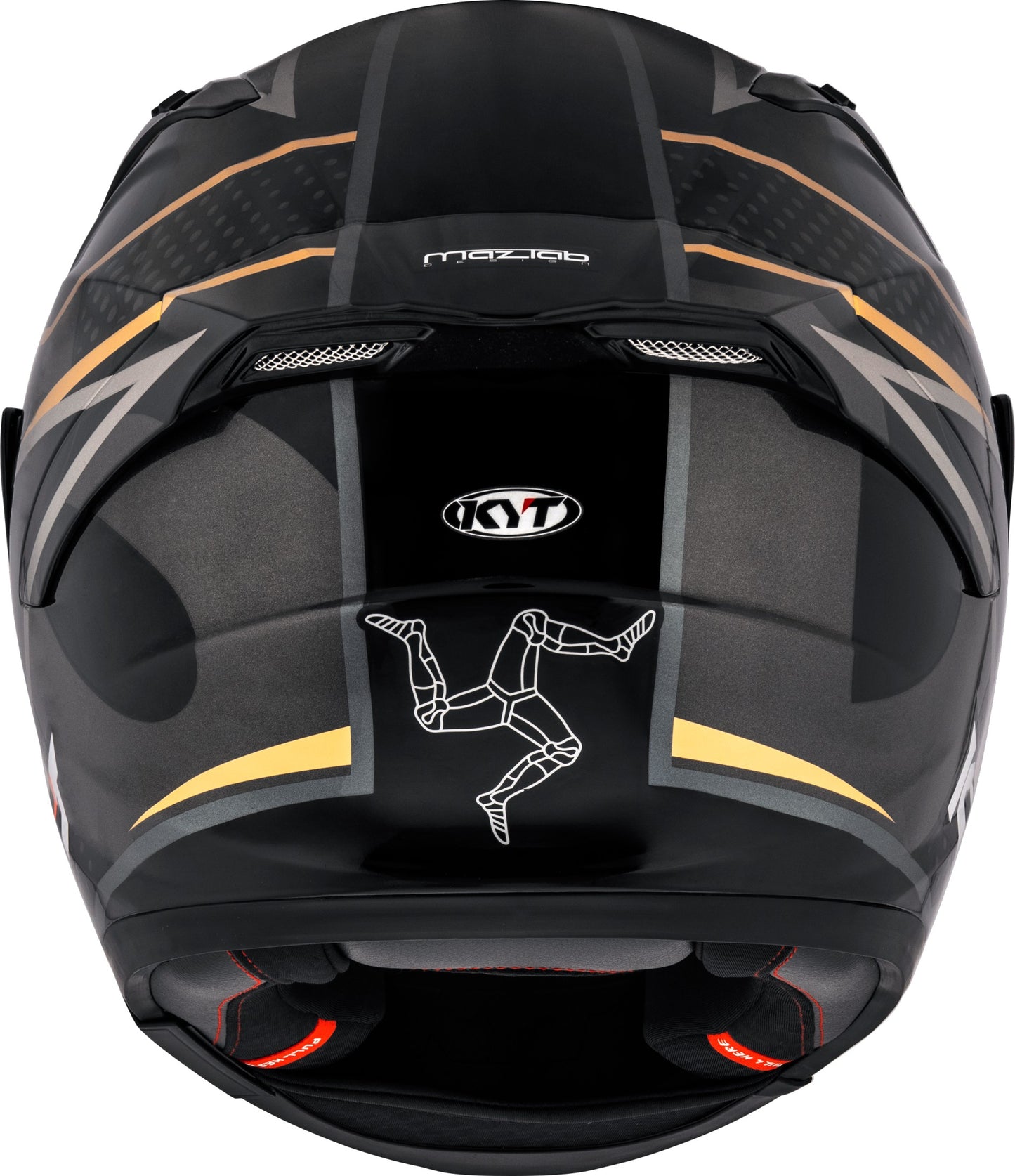KYT Striker SV Davo Replica Gold Helmet