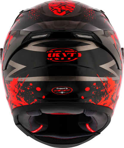 KYT Striker 2V Neutron Helmet - Red