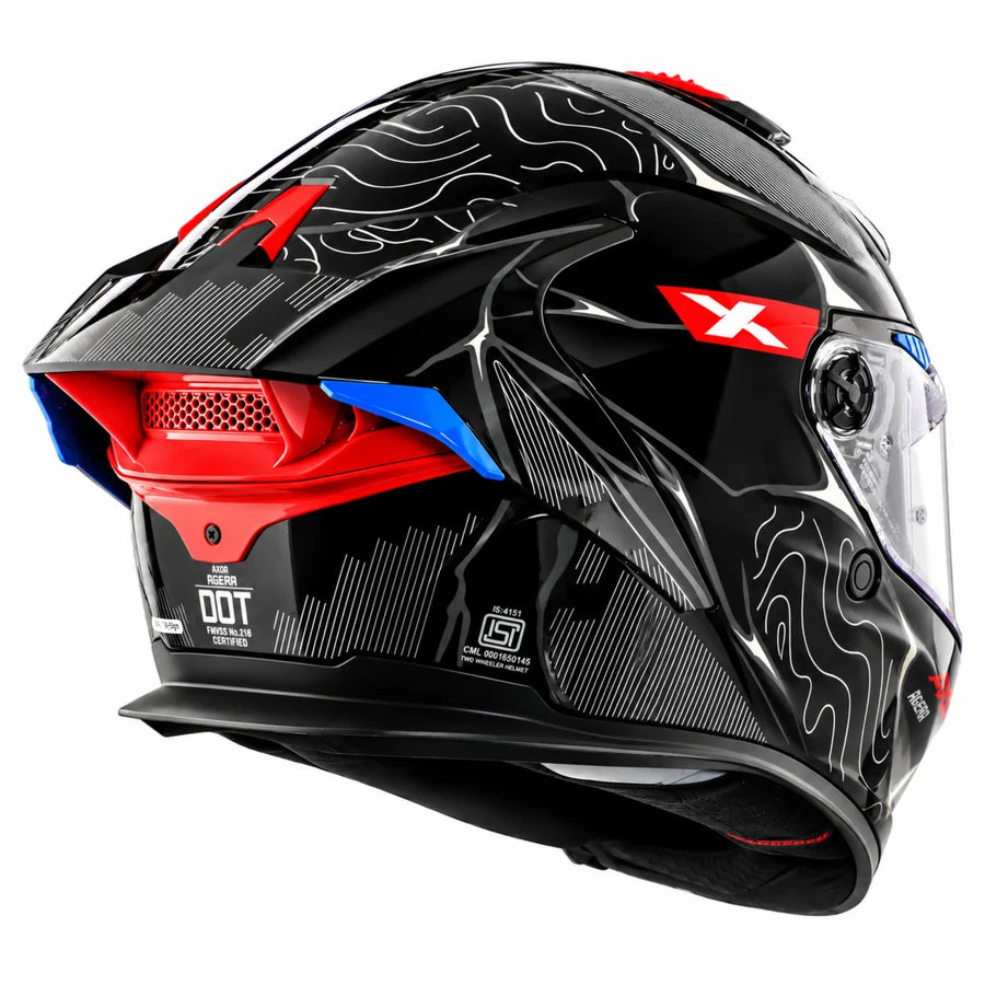 AXOR Agera Raiz Helmet - Black Grey