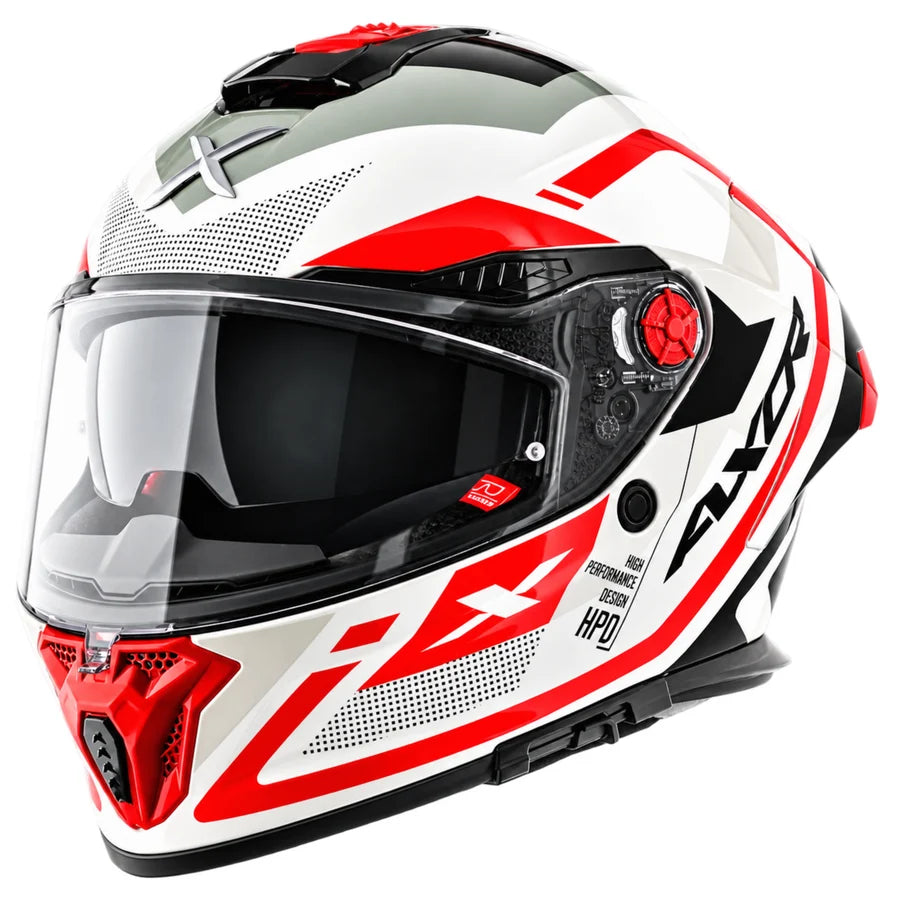 AXOR Agera Starry Helmet - White Red