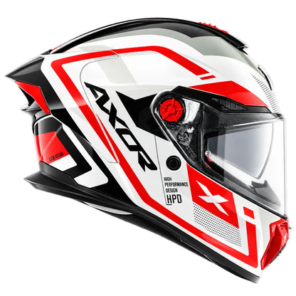AXOR Agera Starry Helmet - White Red