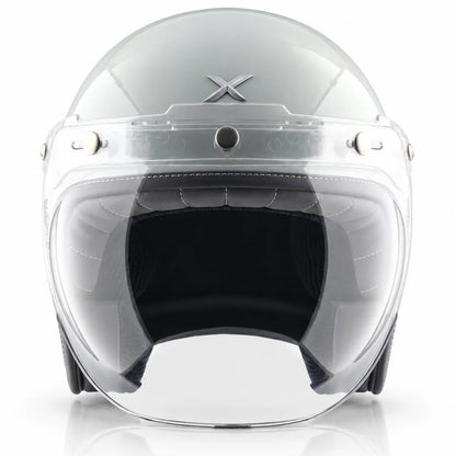 Axor Retro Jet Flyy Helmet - Pearl White Blue