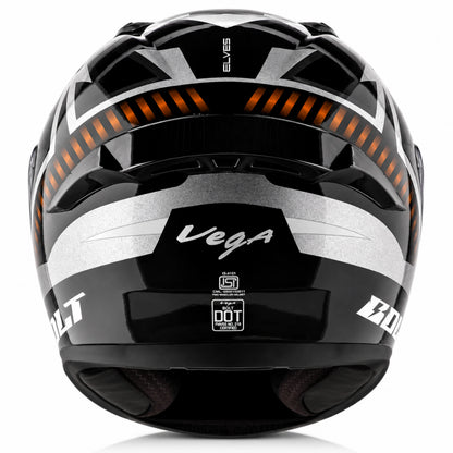 Vega Bolt Elves Helmet - Anthracite Black