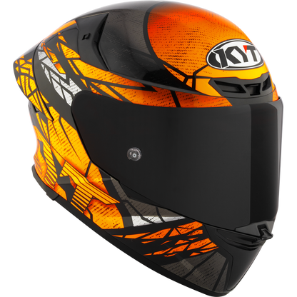 KYT TT-Revo Combustion Helmet - Orange