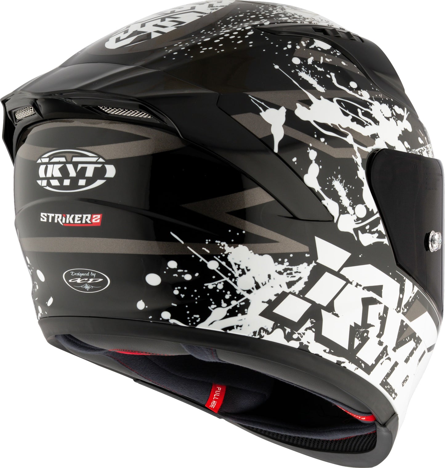 KYT Striker SV Neutron Helmet - White