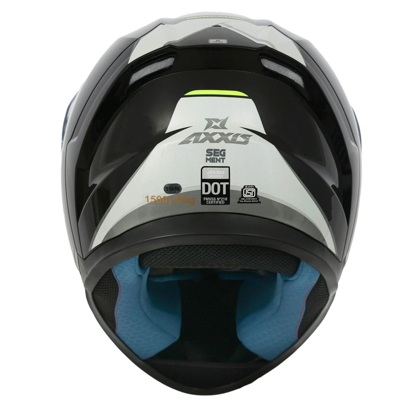 AXXIS SEGMENT X GENERATION B2 HELMET - BLACK & GREY