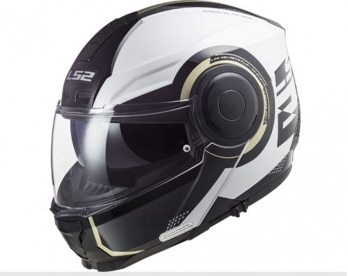 LS2 FF902 SCOPE ARCH HELMET - GLOSS WHITE TITANIUM