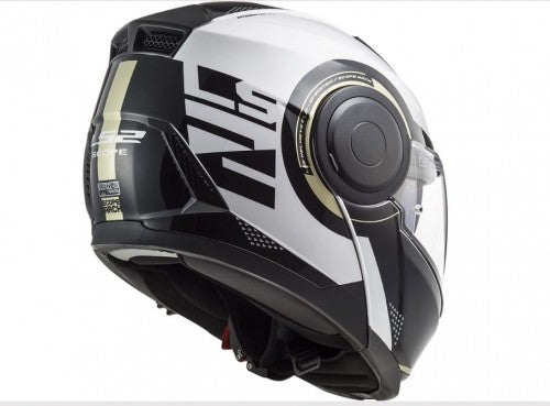 LS2 FF902 SCOPE ARCH HELMET - GLOSS WHITE TITANIUM