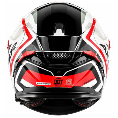 AXOR Agera Starry Helmet - White Red