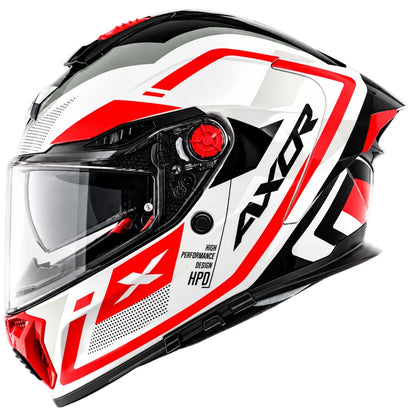 AXOR Agera Starry Helmet - White Red